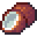 Sliced Coconut item sprite